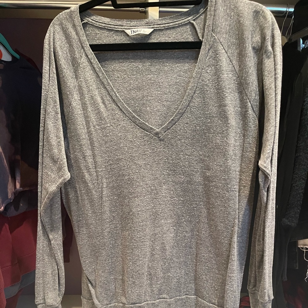 TNA Long Sleeve V-Neck Tee